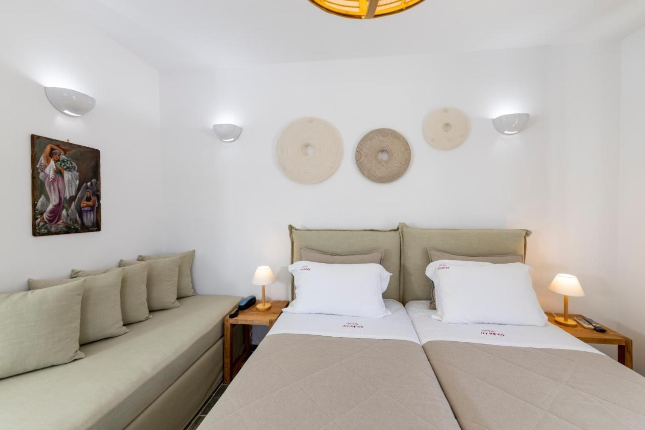 Nymfes Hotel Kamáresz Kültér fotó
